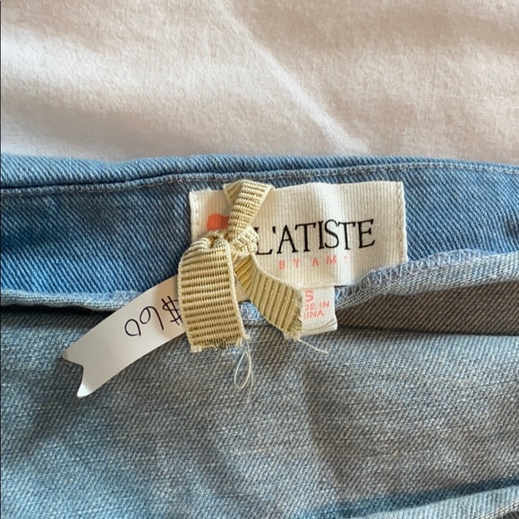 Two piece denim set (skirt + top) - Picture 4 of 4